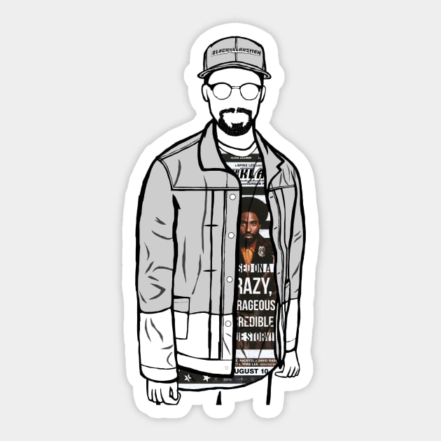 Spike Lee (Blackkklansman) Portrait Sticker by Youre-So-Punny